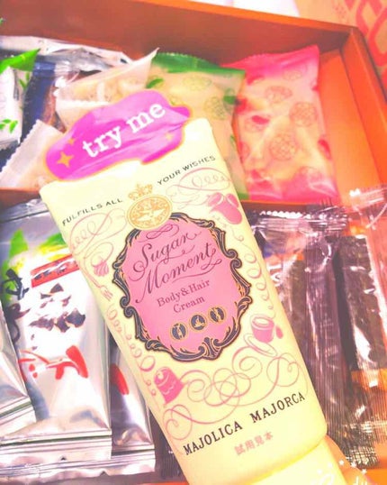 シュガーモーメント/MAJOLICA MAJORCA/ボディクリームを使ったクチコミ(1枚目)