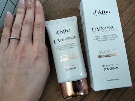 ウォータフルトーンアップサンクリーム/ダルバ/日焼け止めクリームを使ったクチコミ(4枚目)