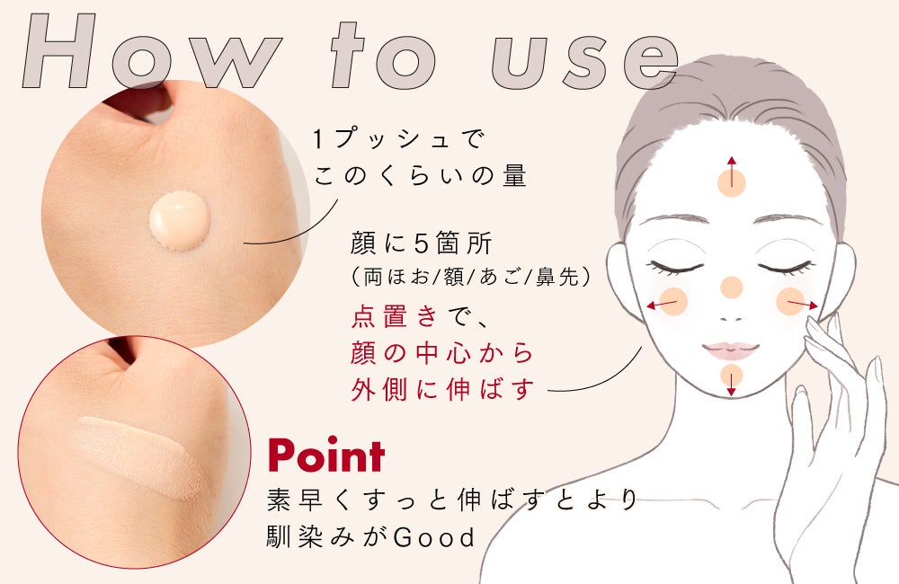 ”美容液ファンデ”選びに終止符を。【本格スキンケア効果×フルカバー】の実現Item!の画像