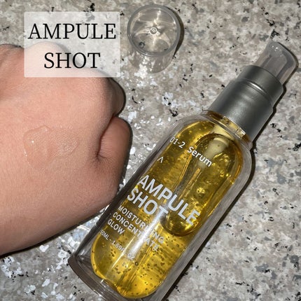 モイスチャーライジング コンセントレートグロウ セラム/AMPULE SHOT/美容液を使ったクチコミ(1枚目)