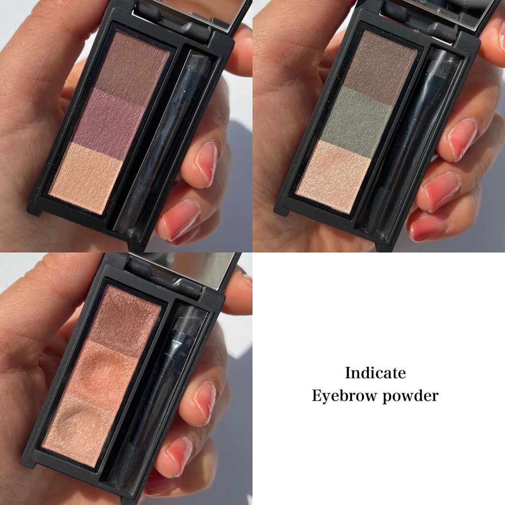 セルヴォーク インディケイトアイブロウパウダー/Celvoke/パウダーアイブロウを使ったクチコミ(2枚目)