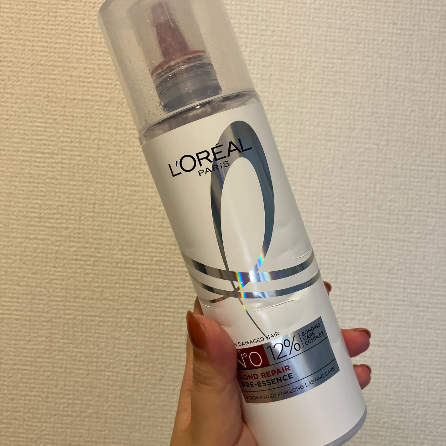 ロレアル パリ ボンド リペア 導入エッセンス/ロレアル パリ/洗い流すヘアトリートメントを使ったクチコミ(1枚目)