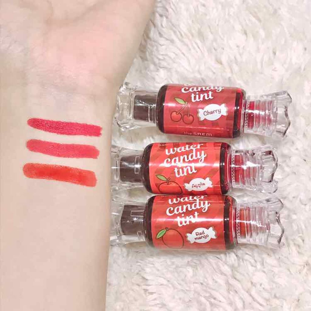 ウォーター キャンディー ティント/the SAEM/リップティントを使ったクチコミ(3枚目)