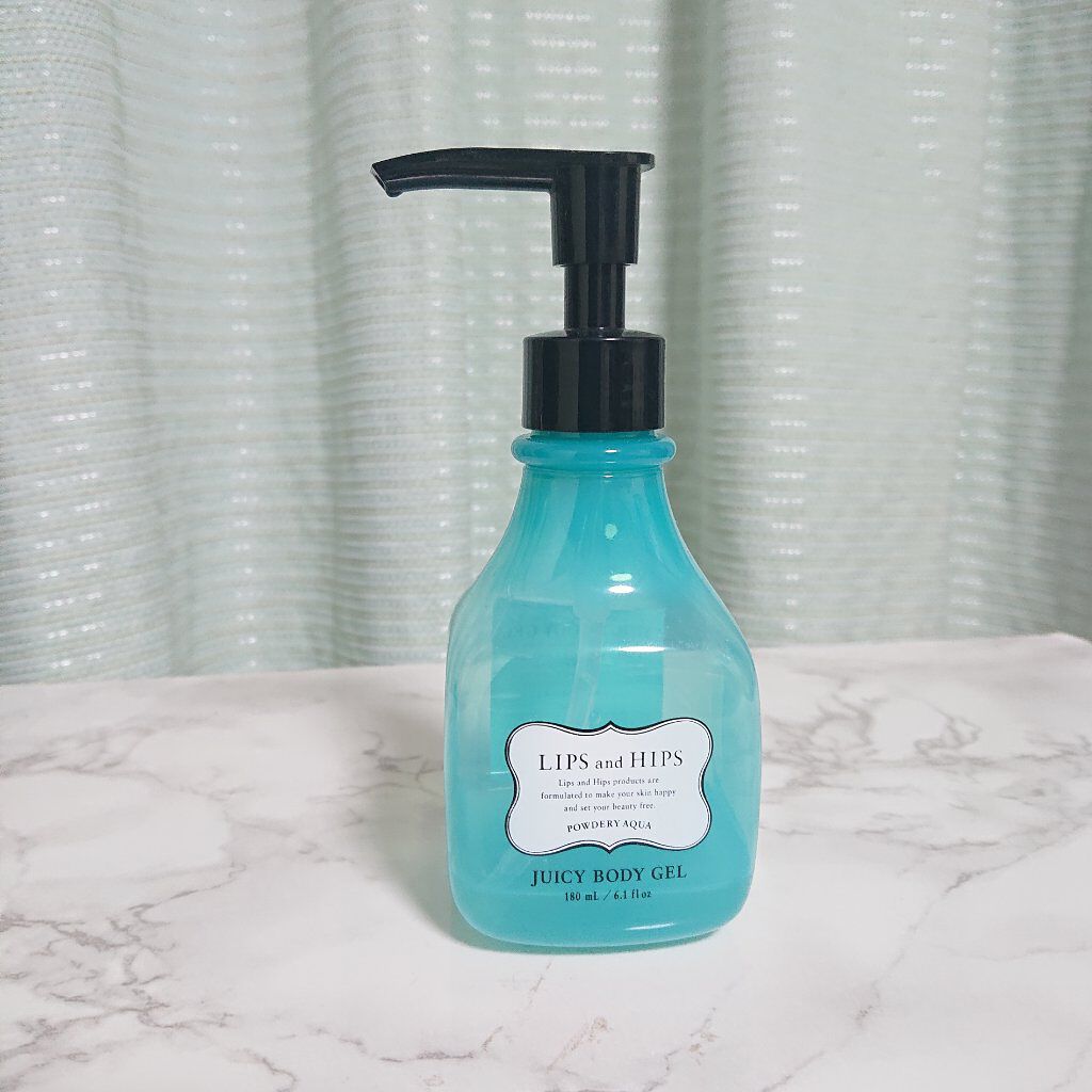 ジューシーボディジェル/LIPS and HIPS/ボディローションを使ったクチコミ（1枚目）