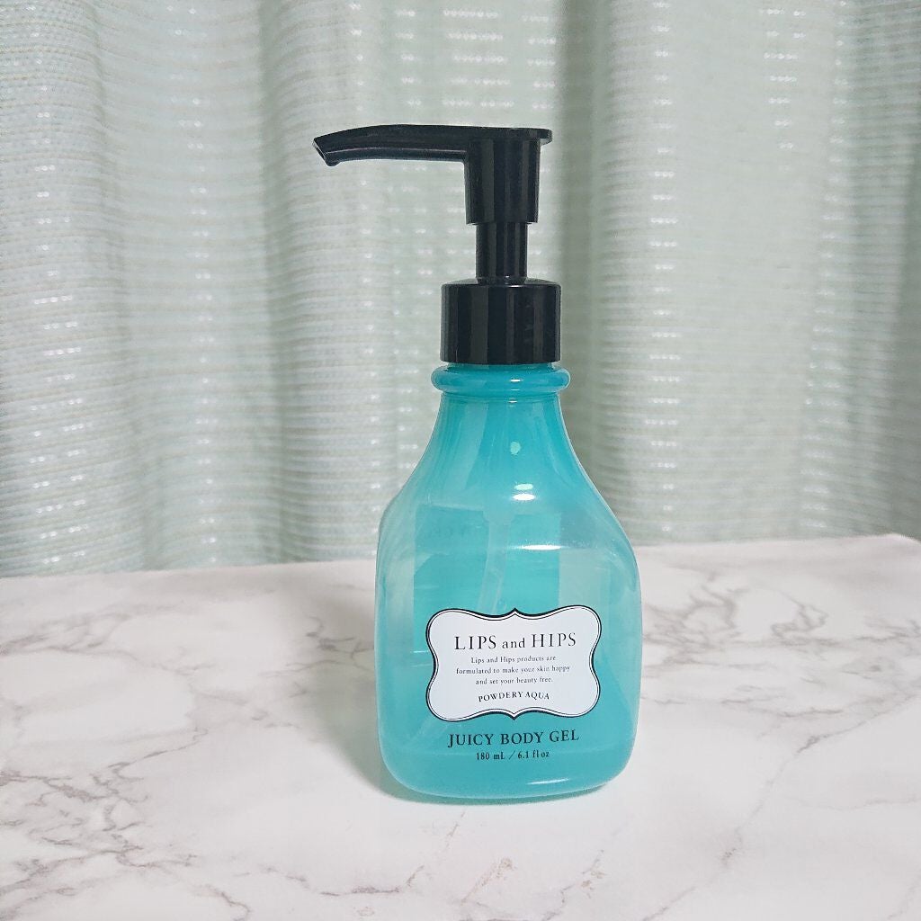 ジューシーボディジェル/LIPS and HIPS/ボディローションを使ったクチコミ(1枚目)