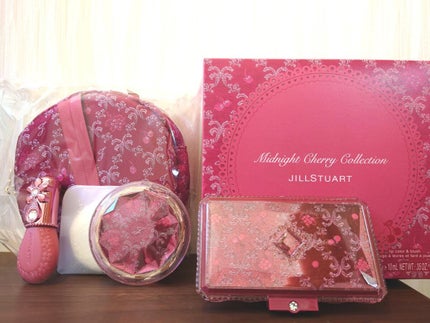 ジルスチュアート ミッドナイトチェリー コレクション/JILL STUART/メイクアップキットを使ったクチコミ(1枚目)