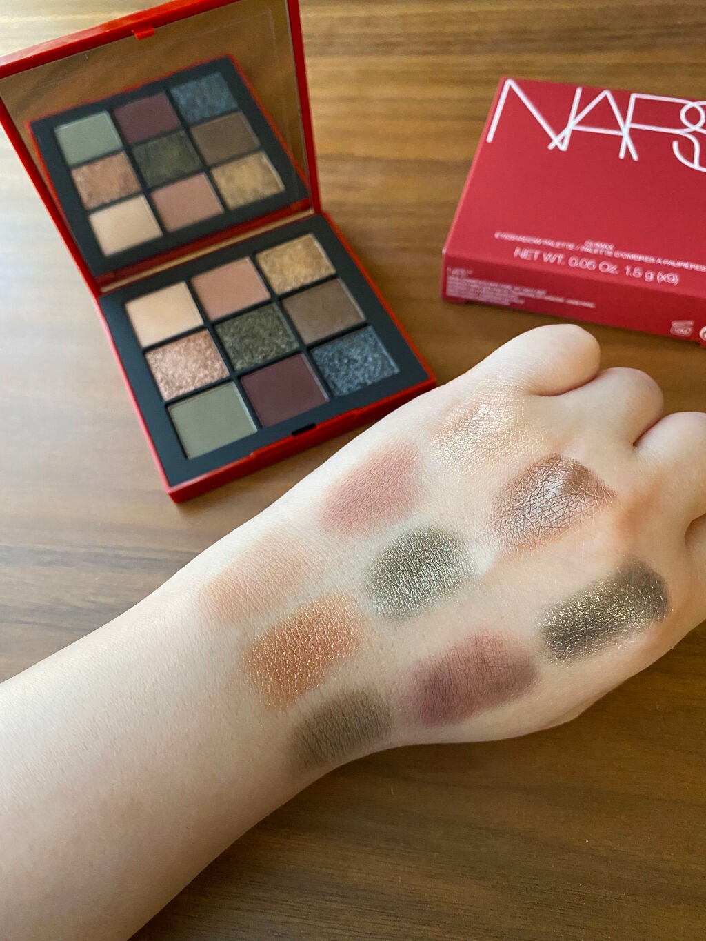 クライマックス アイシャドーパレット/NARS/アイシャドウパレットを使ったクチコミ(4枚目)