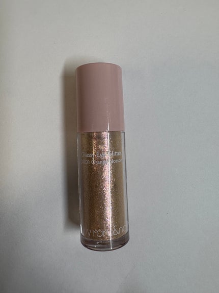 アンドバイロムアンド グラッシーアイグリッター OR01 オレンジブロッサム/&nd by rom&nd/グリッターの画像