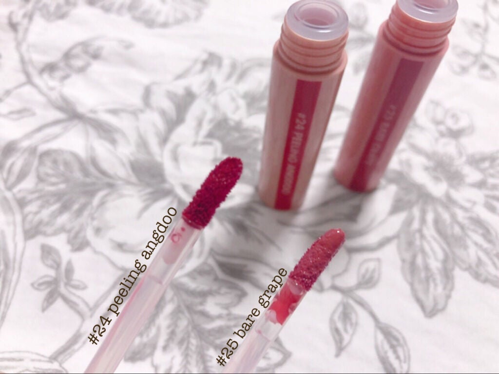 ジューシーラスティングティント/rom&nd/リップティントを使ったクチコミ(2枚目)