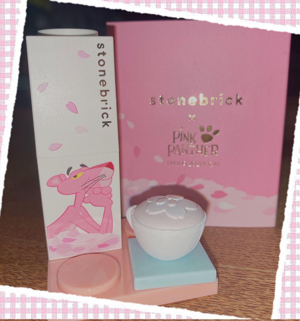 ピンクパンサーコラボリップスティックキット/STONEBRICK/口紅を使ったクチコミ（1枚目）