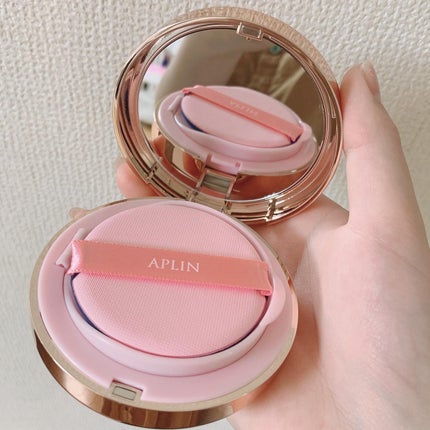 ピンクティーツリーカバーアップグロウクッション/APLIN/クッションファンデーションを使ったクチコミ(4枚目)