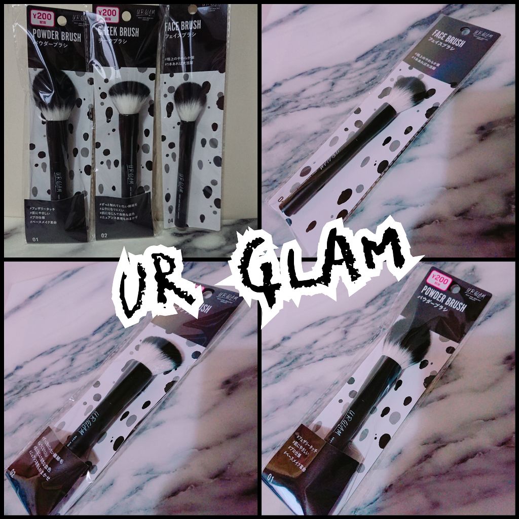 UR GLAM CHEEK BRUSH/U R GLAM/メイクブラシを使ったクチコミ(1枚目)