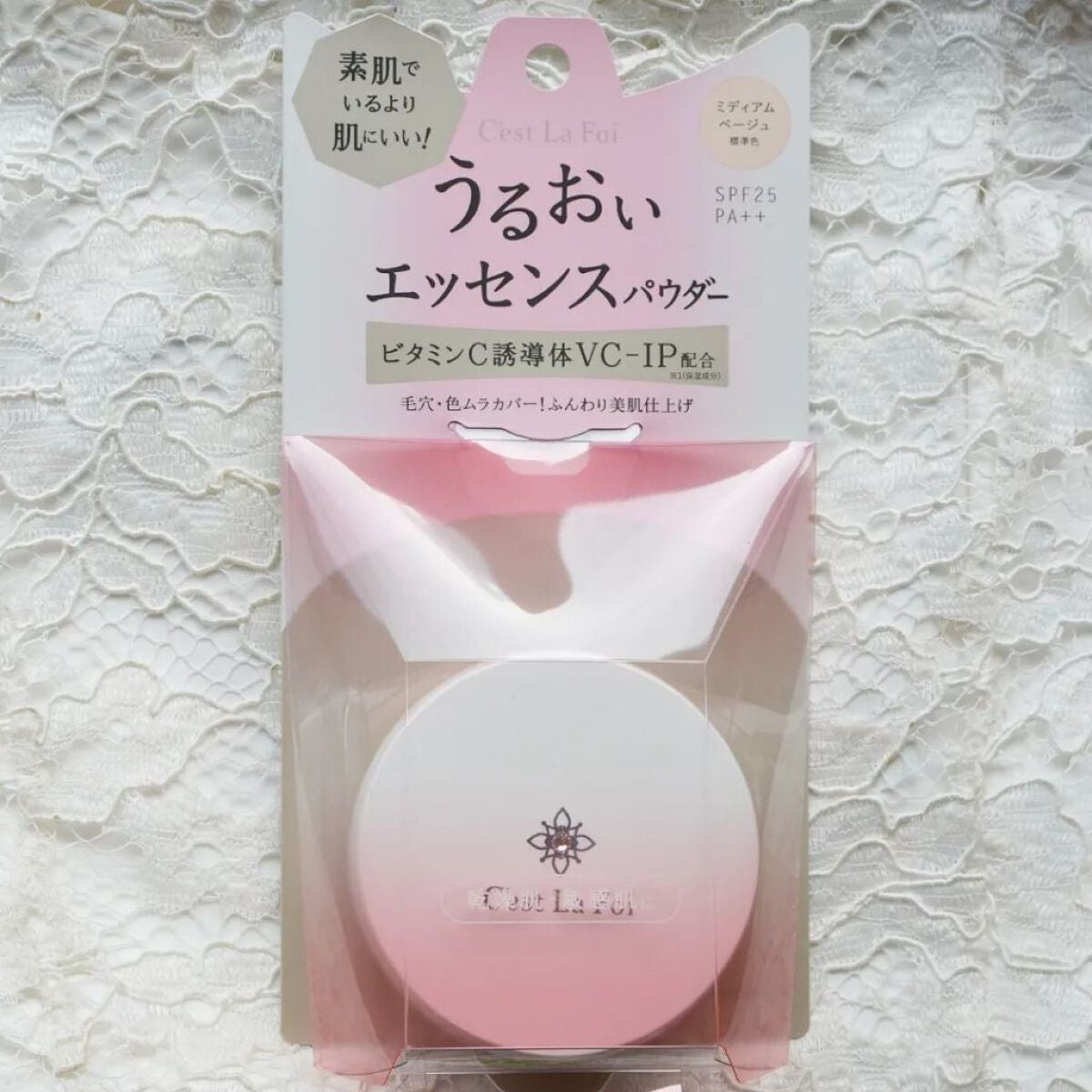 エッセンスパウダー /セラフォア/プレストパウダーを使ったクチコミ(1枚目)