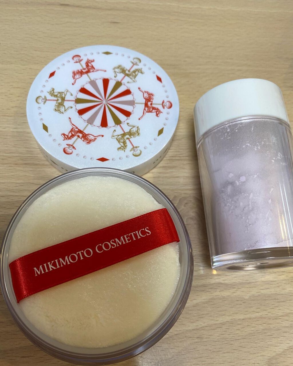フェイスパウダーセット/ミキモト コスメティックス/メイクアップキットを使ったクチコミ(2枚目)