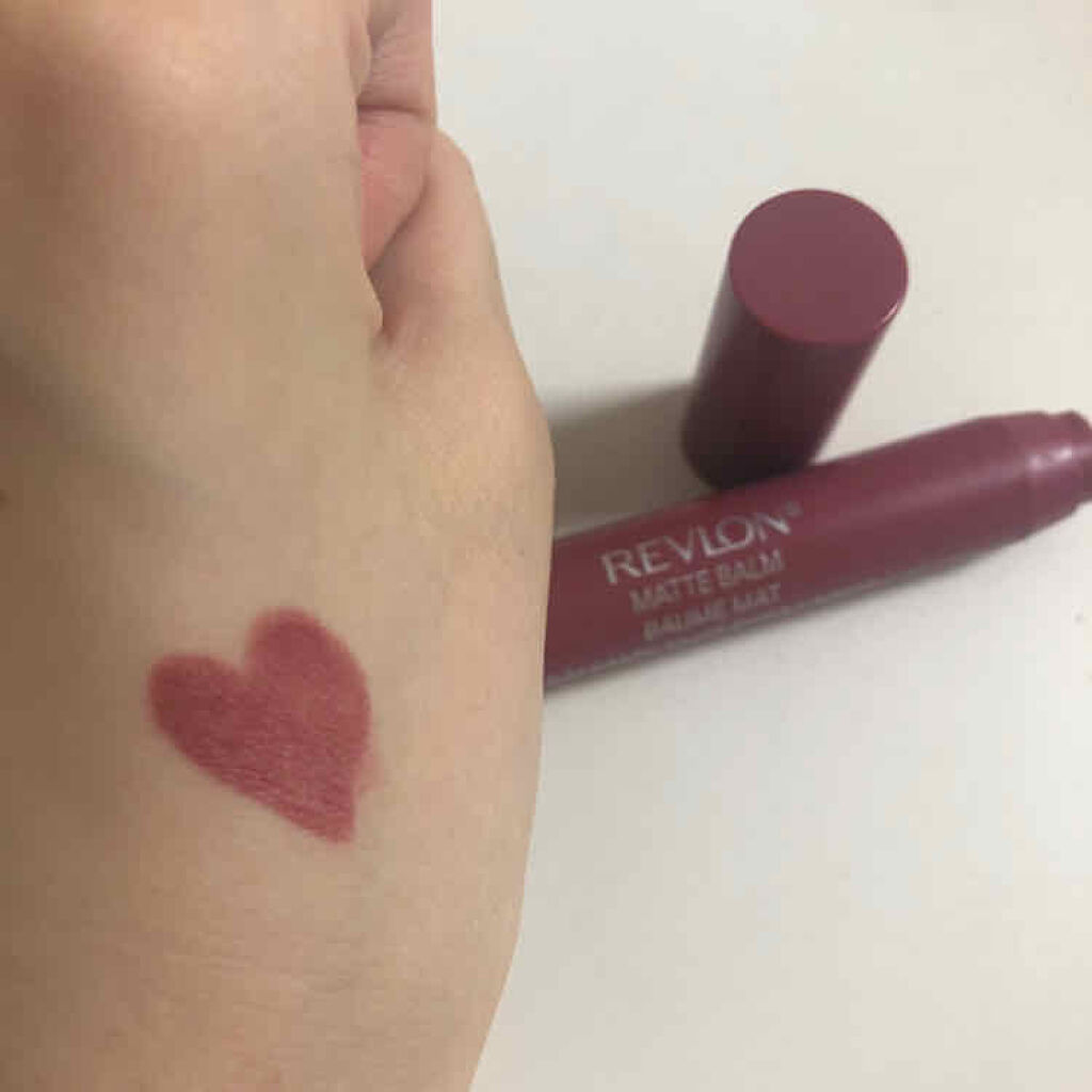 マット バーム/REVLON/口紅を使ったクチコミ（1枚目）