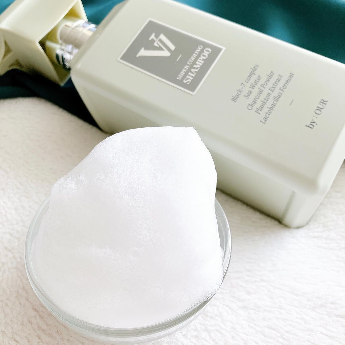 V7 スーパークーリング シャンプー/by : OUR/サロンシャンプーを使ったクチコミ(4枚目)