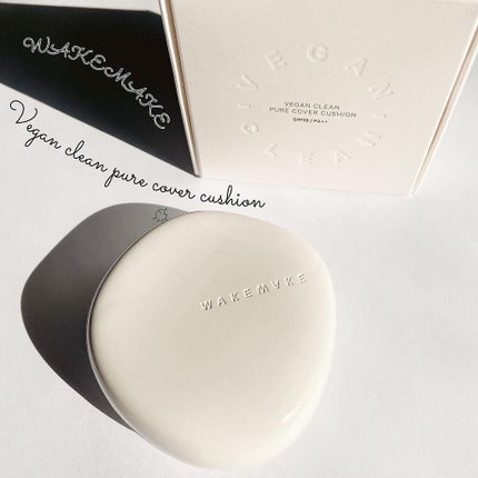 ビーガンクリーンピュアカバークッション/wakemake/クッションファンデーションを使ったクチコミ(1枚目)
