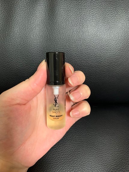ピュアショット ナイト リチャージセラム/YVES SAINT LAURENT BEAUTE/美容液を使ったクチコミ(1枚目)