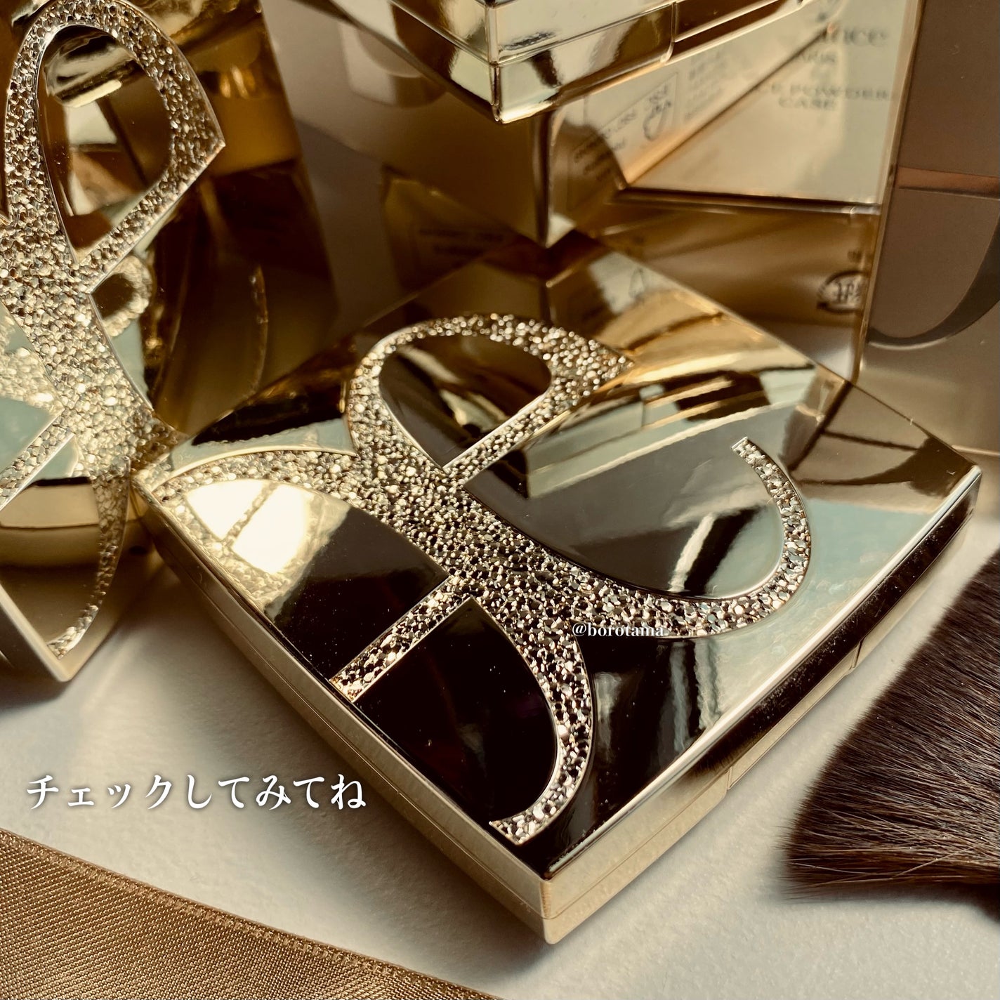 エレガンス アティミエル ヴェール/Elégance/プレストパウダーを使ったクチコミ(10枚目)