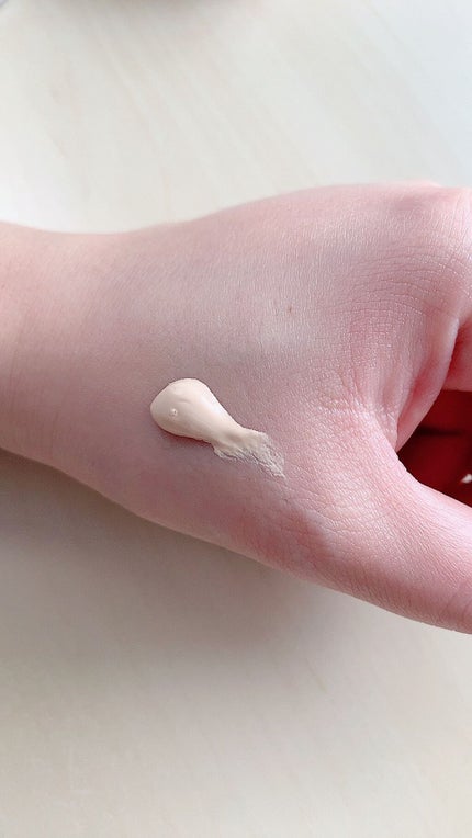 3番 ノーファンデ陶器肌トーンアップクリーム/numbuzin/化粧下地を使ったクチコミ(2枚目)