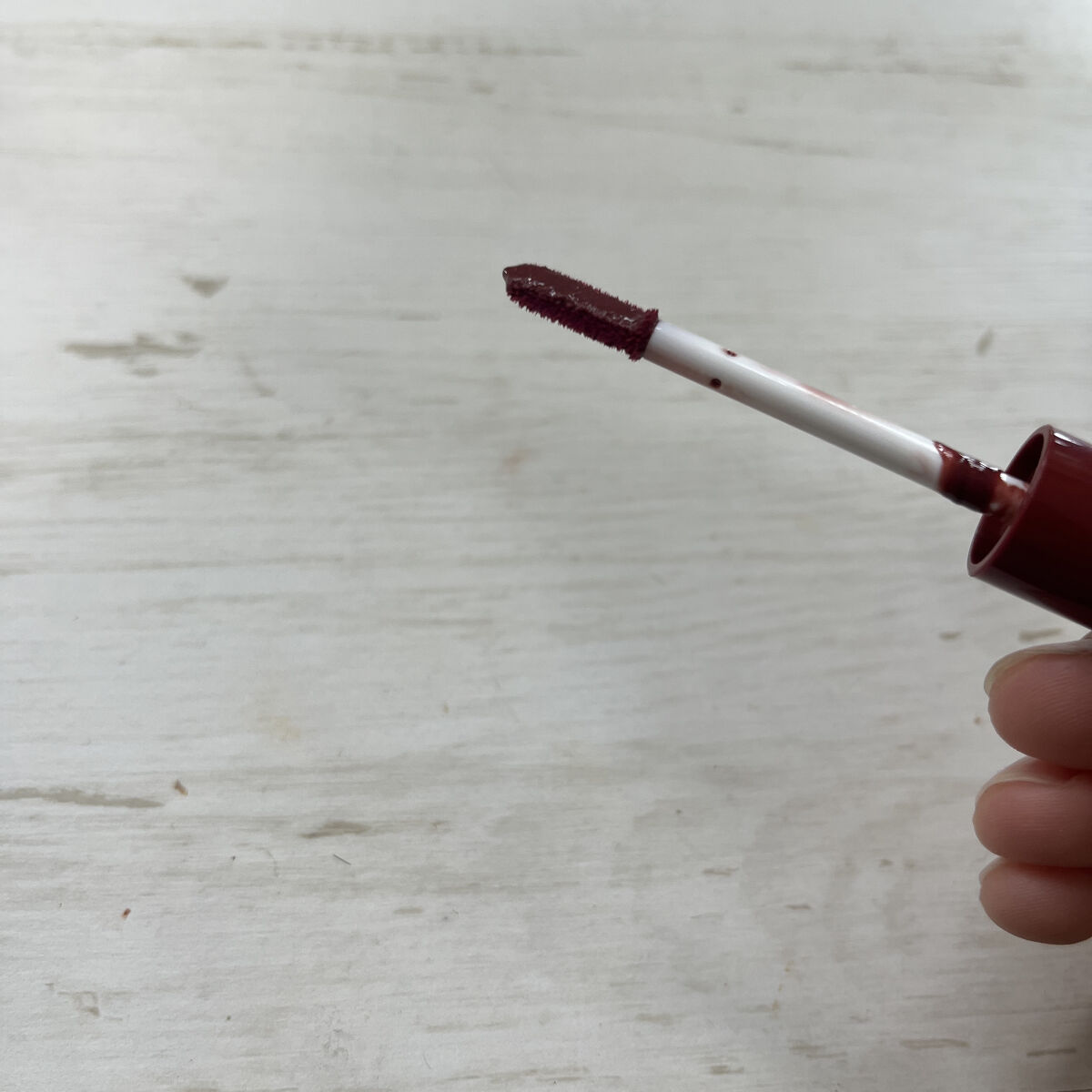 ウォータリーティントリップ 07 ビターレッド/CEZANNE/リップティントを使ったクチコミ（3枚目）