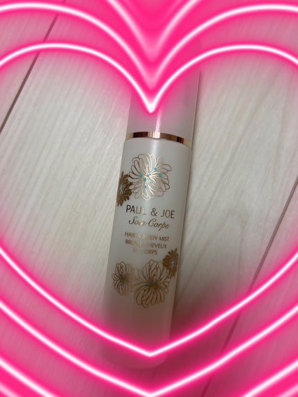 ボディ&ヘア ミスト/PAUL & JOE BEAUTE/ミスト状化粧水を使ったクチコミ(1枚目)