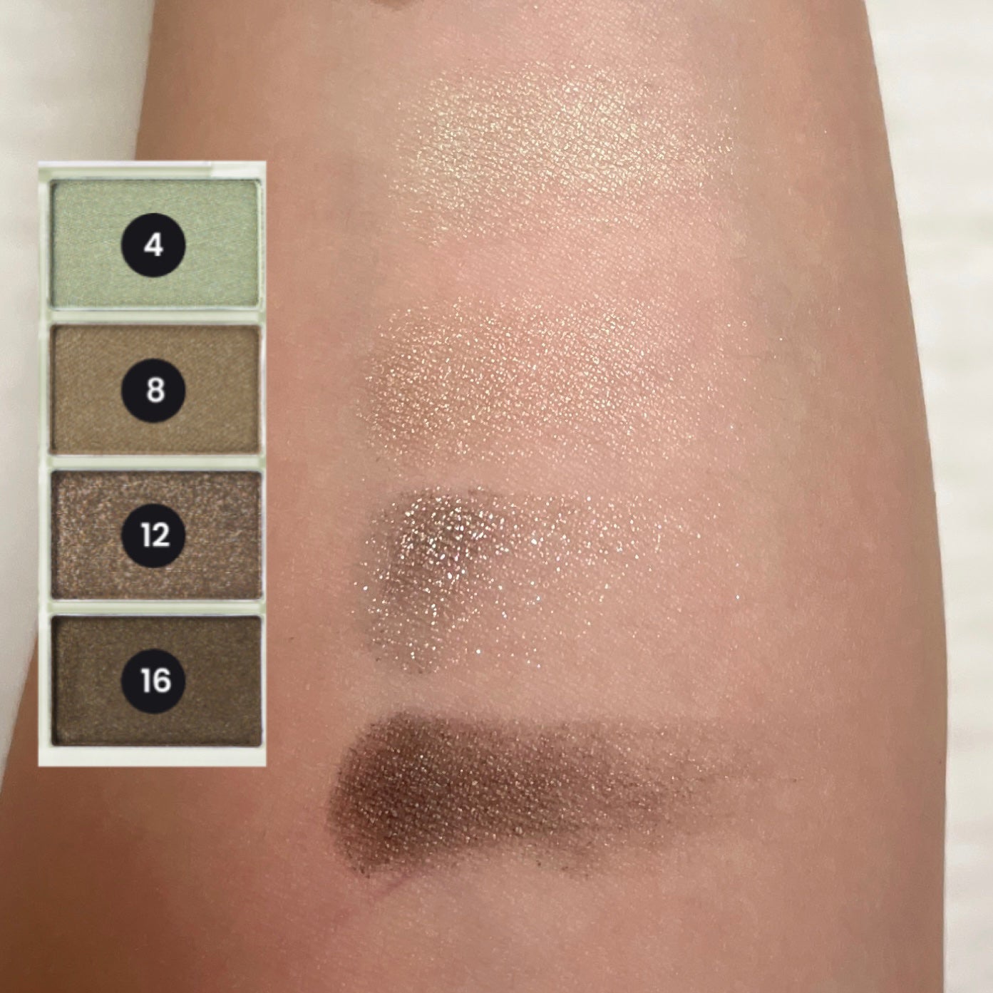 ソフトブラーリングアイパレット/wakemake/アイシャドウパレットを使ったクチコミ(6枚目)