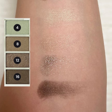 ソフトブラーリングアイパレット/wakemake/アイシャドウパレットを使ったクチコミ(6枚目)