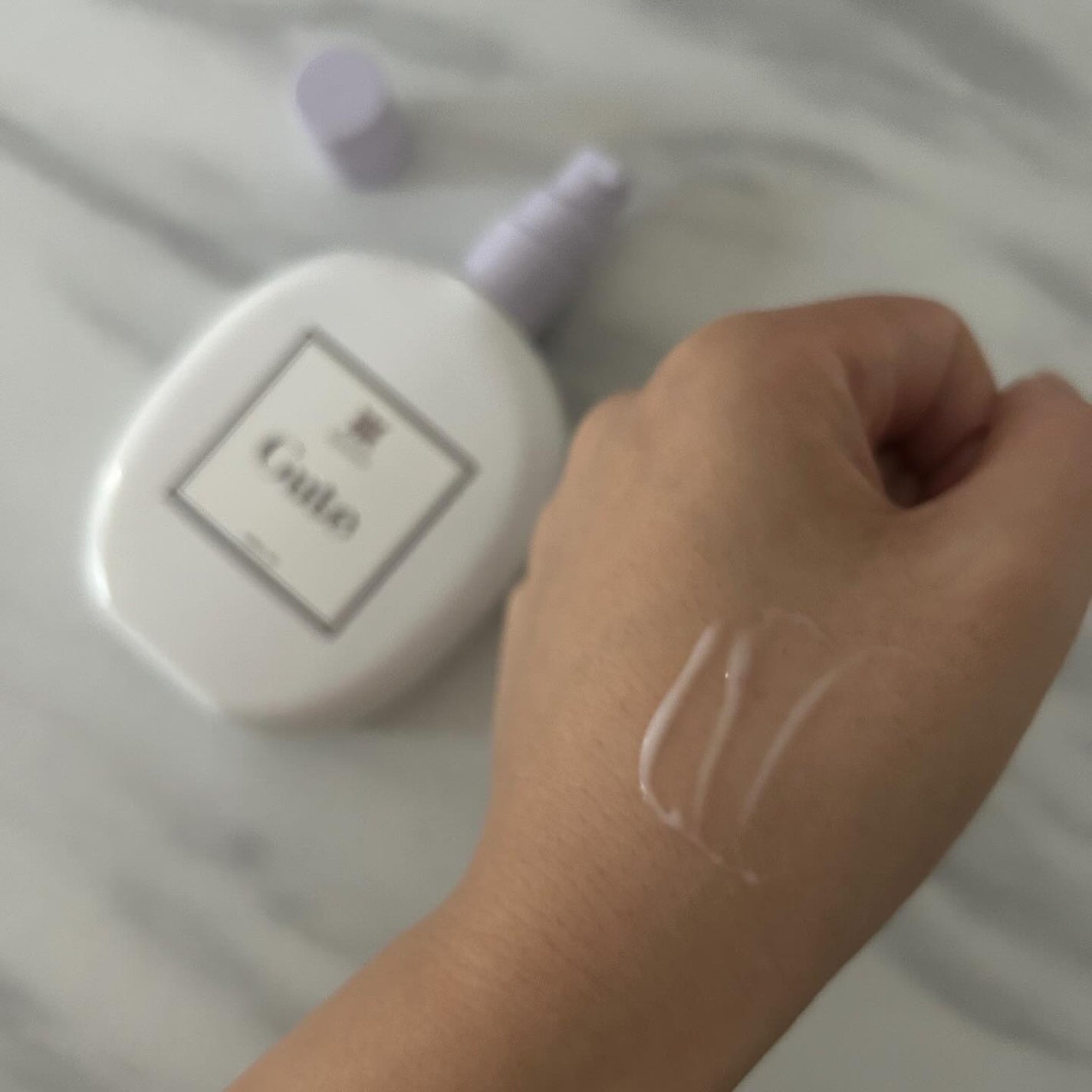 イクモアキュートミルキィオイル/iqumore/ヘアオイルを使ったクチコミ(4枚目)