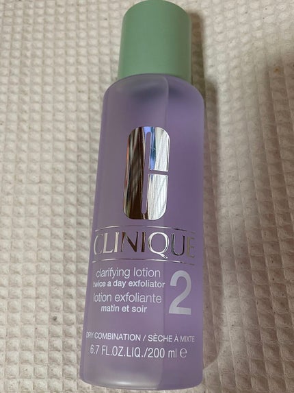クラリファイング ローション 2/CLINIQUE/拭き取り化粧水を使ったクチコミ(1枚目)