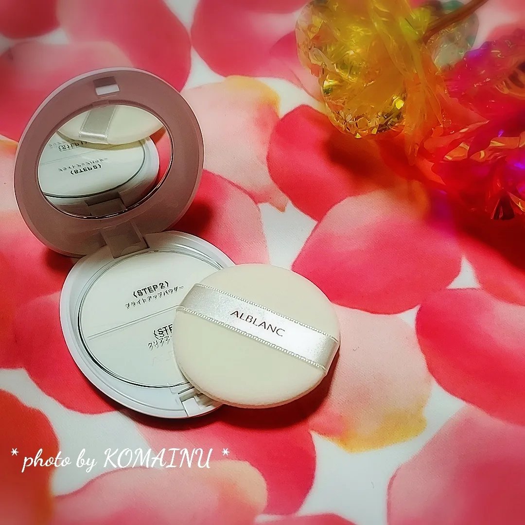 クラリティブラン フィニッシャー 本品 (レフィル)10g/ALBLANC/プレストパウダーを使ったクチコミ（1枚目）