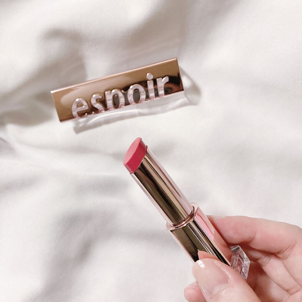 リップスティックノーウェアシャイン 03 ピーチメルバ/espoir/口紅を使ったクチコミ（2枚目）