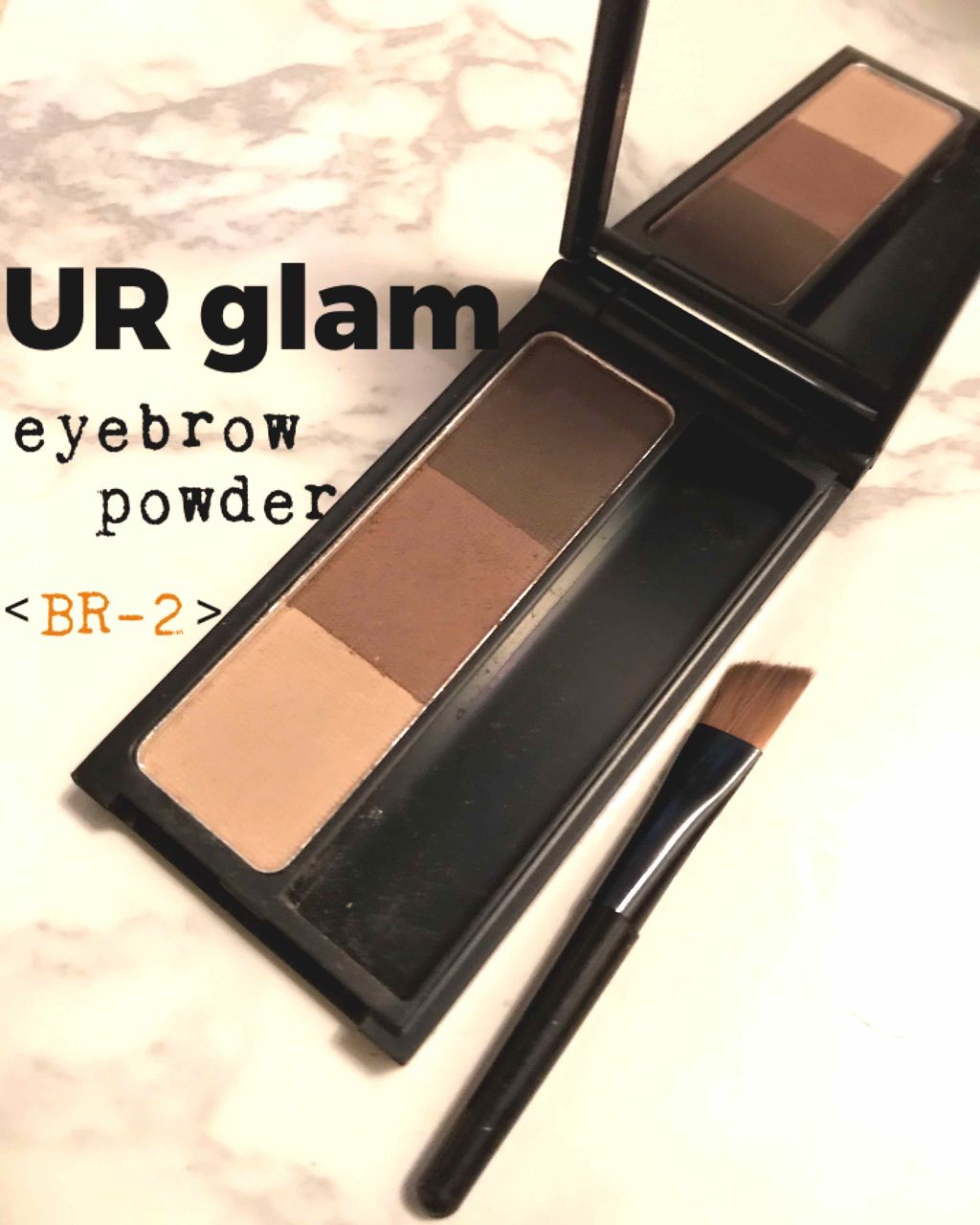 UR GLAM EYEBROW POWDER/U R GLAM/パウダーアイブロウを使ったクチコミ(1枚目)