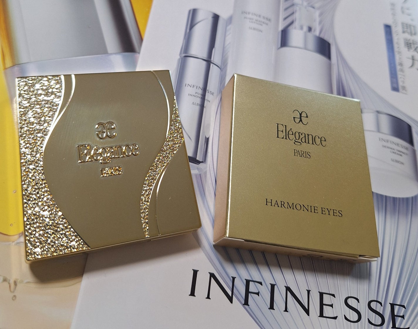 エレガンス アルモニーアイズ/Elégance/アイシャドウパレットを使ったクチコミ(3枚目)