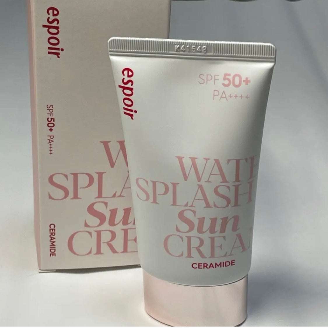 ウォータースプラッシュサンクリーム セラミド/espoir/日焼け止めクリームを使ったクチコミ(1枚目)