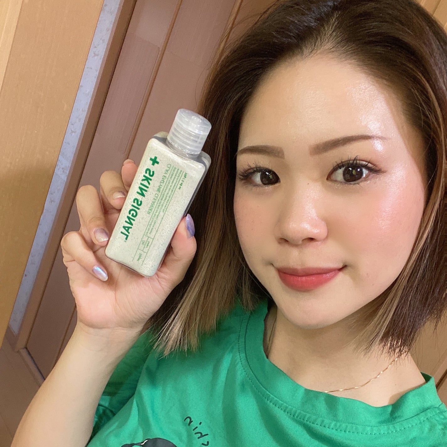 グリーン クレイ酵素クレンザー/SKIN SIGNAL/洗顔パウダーを使ったクチコミ(7枚目)