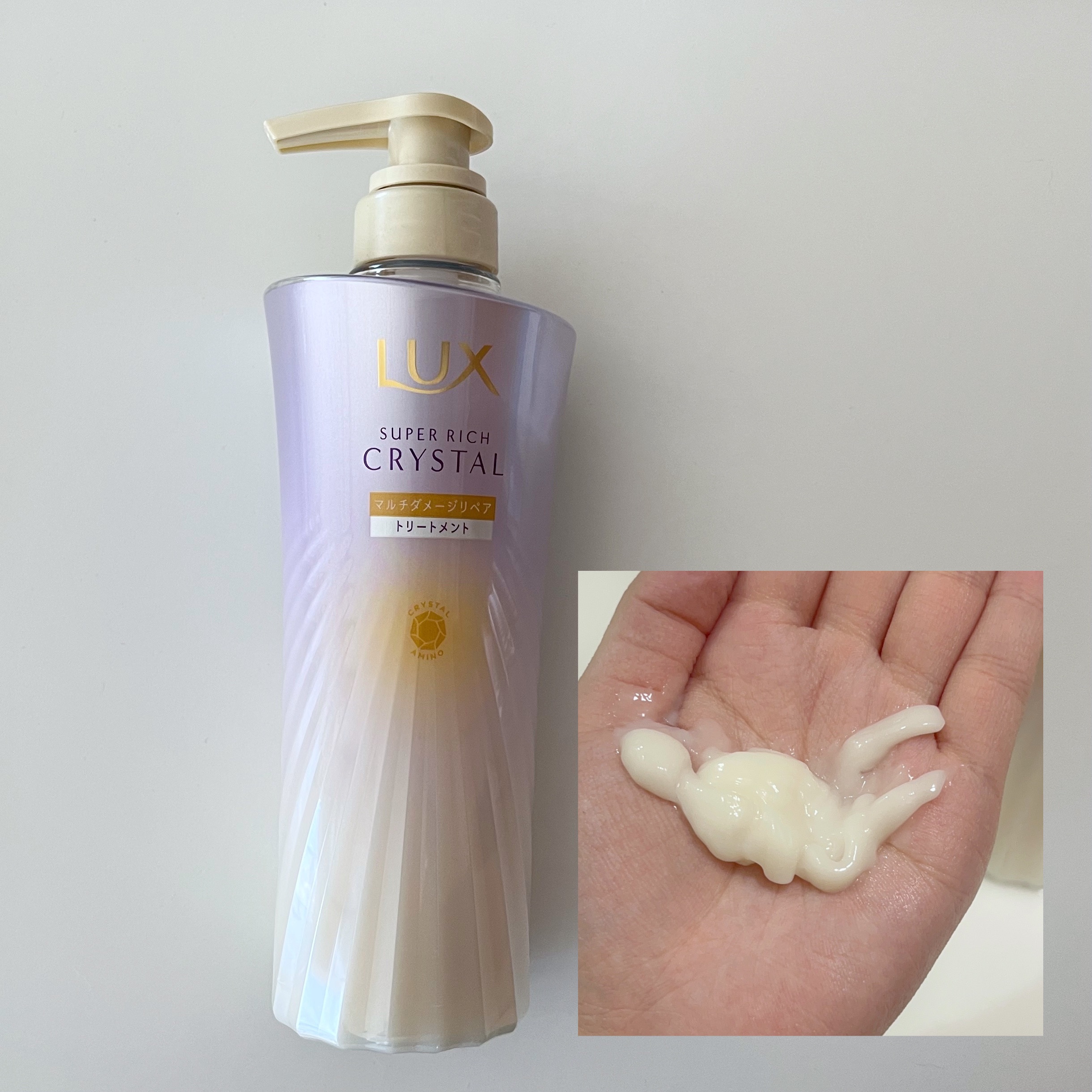 ラックス スーパーリッチクリスタル マルチダメージリペア ヘアオイル/LUX/ヘアオイルを使ったクチコミ（3枚目）