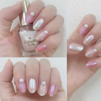 カラフルネイルズ/キャンメイク/マニキュアを使ったクチコミ(4枚目)