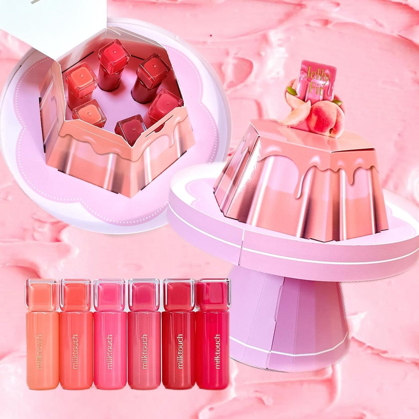 ジェリーフィットティンティッドグロウティント/Milk Touch/リップティントを使ったクチコミ(4枚目)