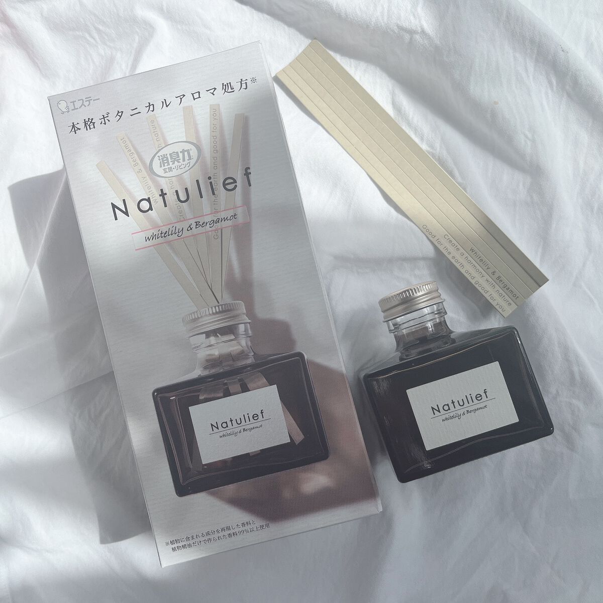 消臭力 Natulief 玄関・リビング用 リードディフューザー/消臭力/ルームフレグランスを使ったクチコミ（2枚目）