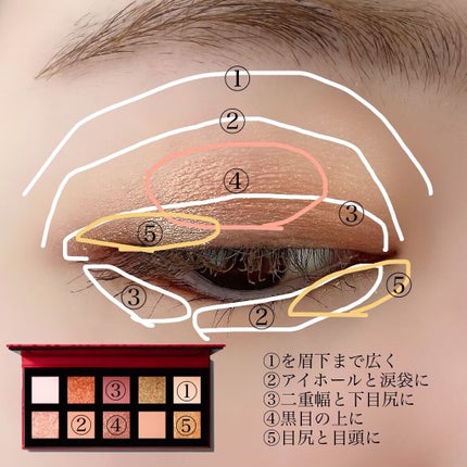 アイシャドウ × 10 /M・A・C/アイシャドウパレットを使ったクチコミ(4枚目)