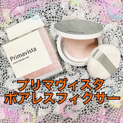 ポアレスフィクサー フェアリーピンク(レフィル)7.5g/プリマヴィスタ/ルースパウダーを使ったクチコミ(1枚目)