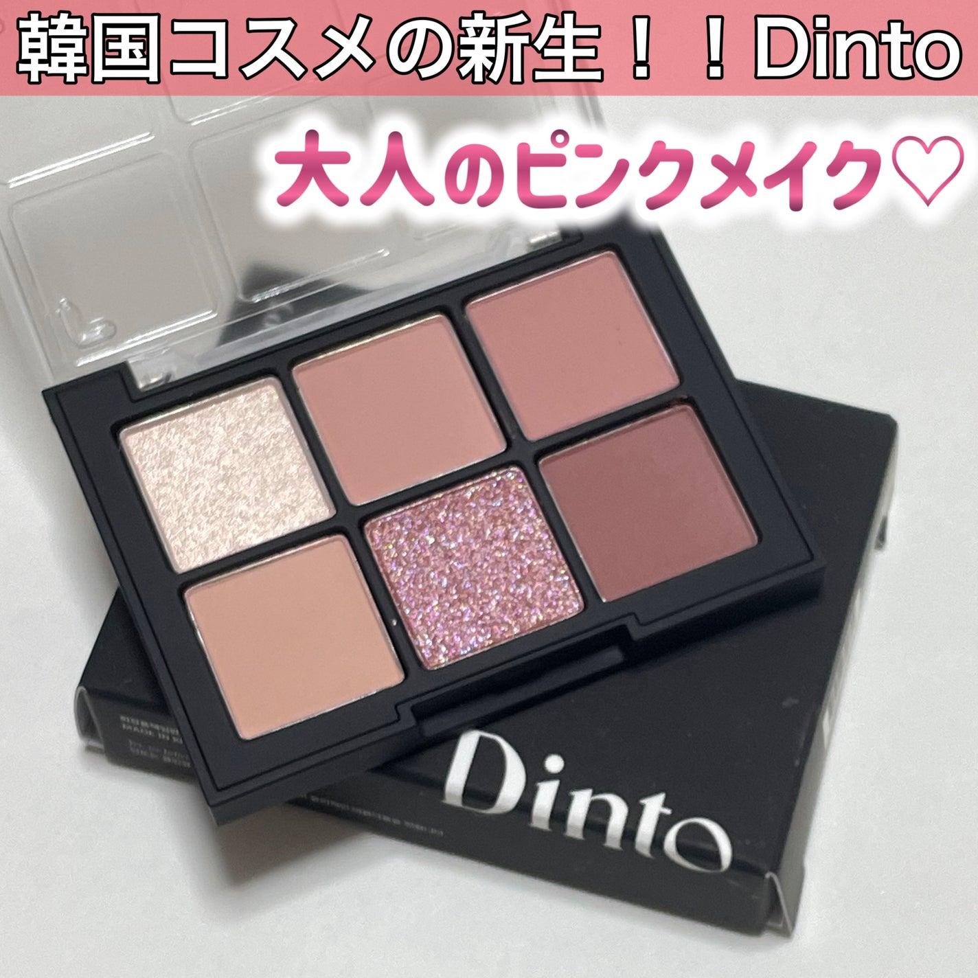 ブラーフィニシュシャドウパレット/Dinto/アイシャドウパレットを使ったクチコミ(1枚目)
