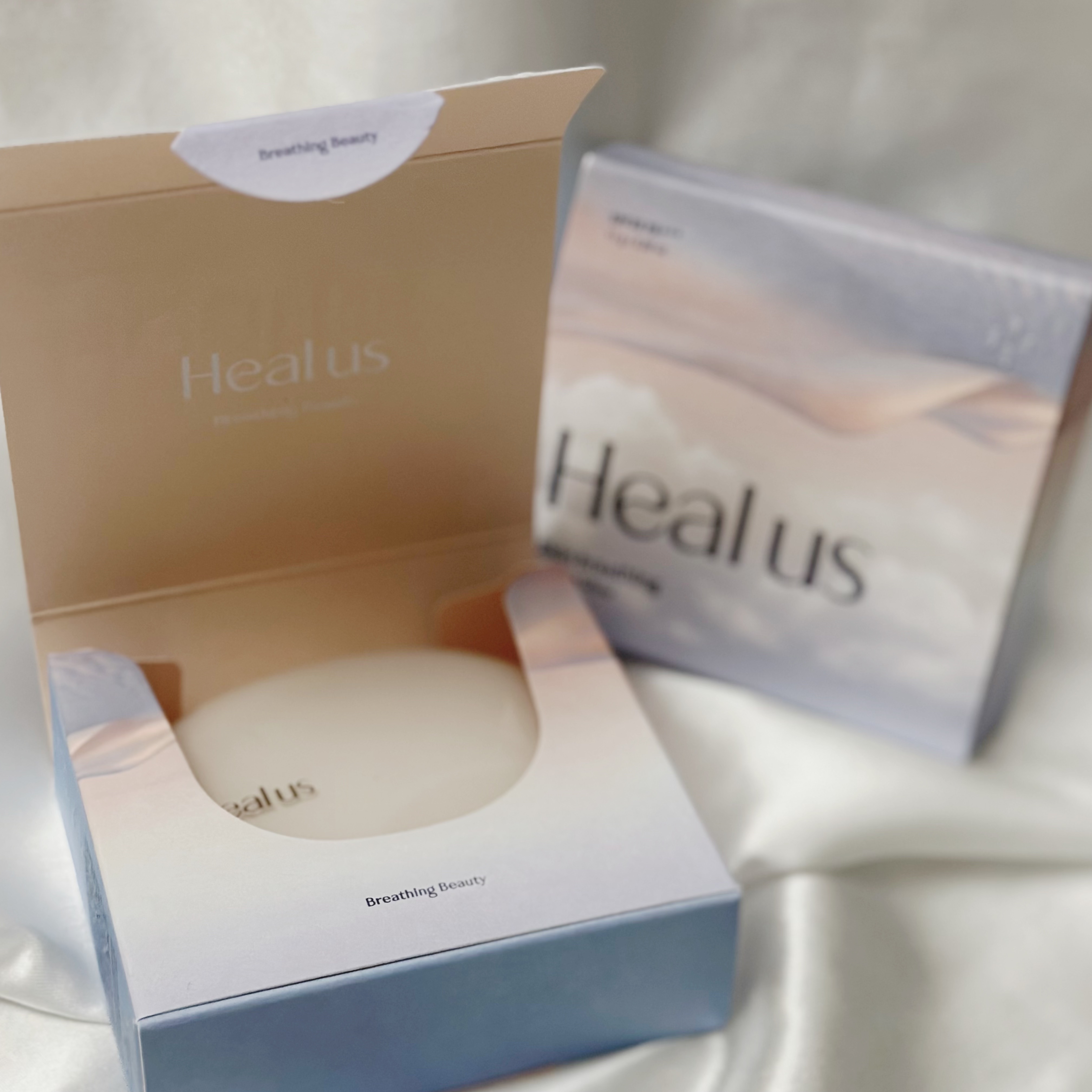 ブリージンググロークッション 23号/Healus/クッションファンデーションを使ったクチコミ（3枚目）