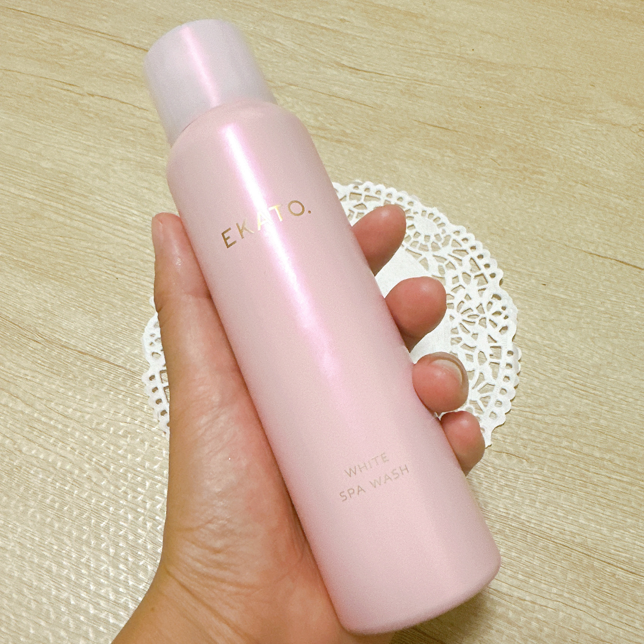 ホワイト スパウォッシュ/EKATO./その他洗顔料を使ったクチコミ（2枚目）