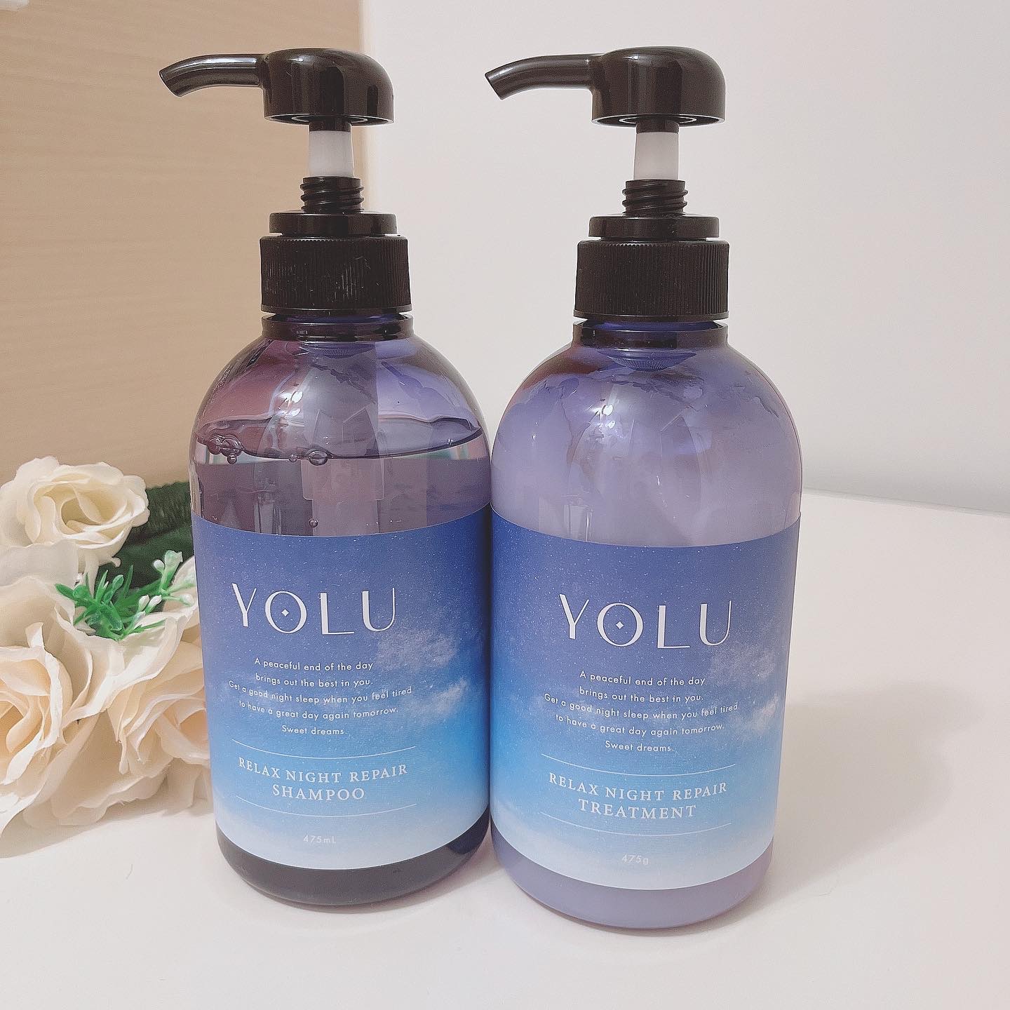 nao@フォロバ100のクチコミ「ヨル 
リラックス ナイト リペア シャンプー＆トリートメント

リラックスナイトはサラサラタ.....」（1枚目）