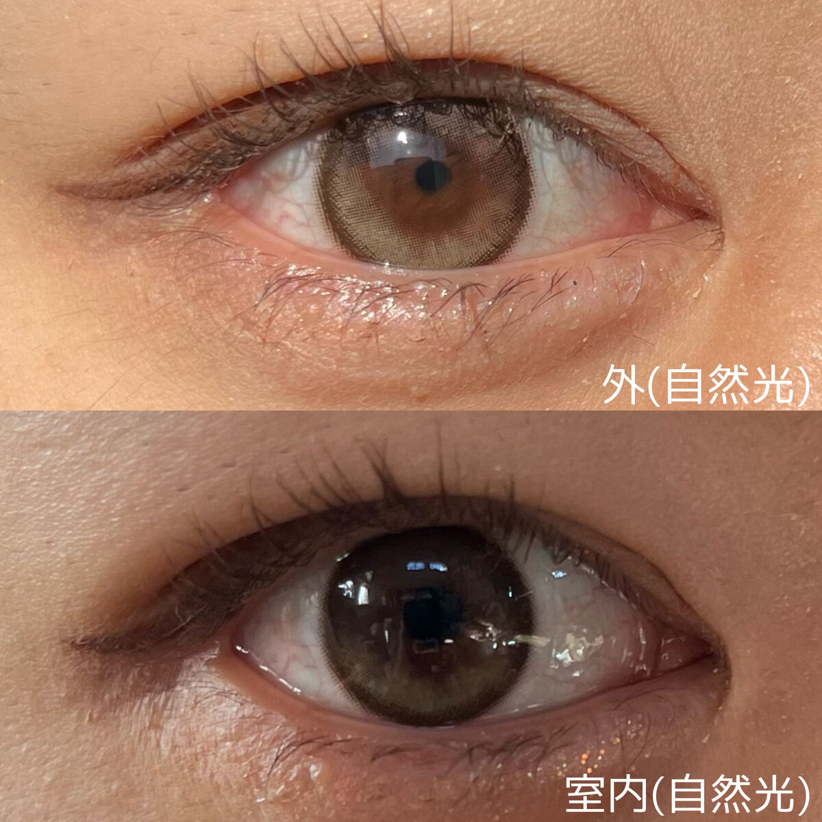 Secretive Kristen/Hapa kristin/カラーコンタクトレンズを使ったクチコミ（3枚目）