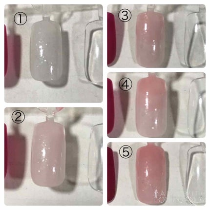 ネイルファンデーション/パラドゥ/マニキュアを使ったクチコミ(2枚目)