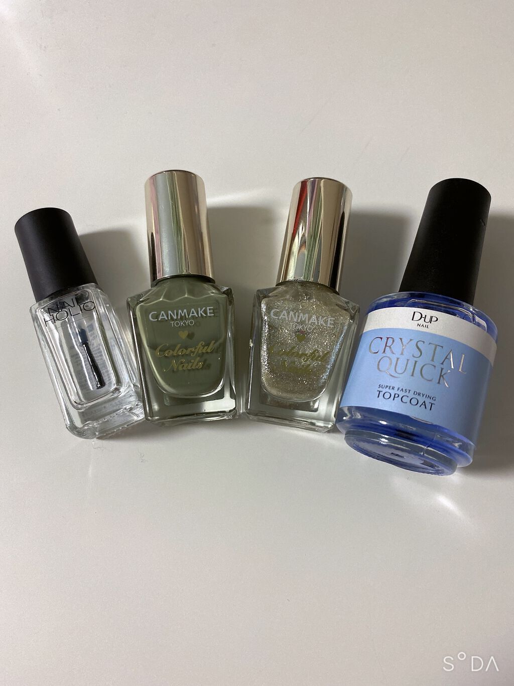 クリスタルクイック トップコート/D-UP/ネイルトップコートを使ったクチコミ（2枚目）