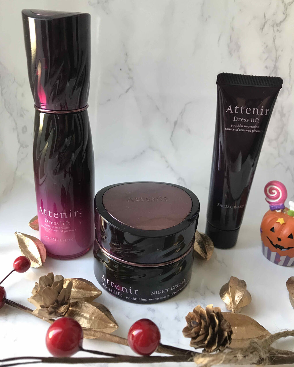 ドレスリフト ナイトクリーム【医薬部外品】/アテニア/フェイスクリームを使ったクチコミ（1枚目）